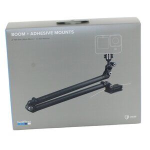 GoPro Boom + Adhesive Mounts Carbon Fiber Extension Arm Kit AEXTM-001 NIB